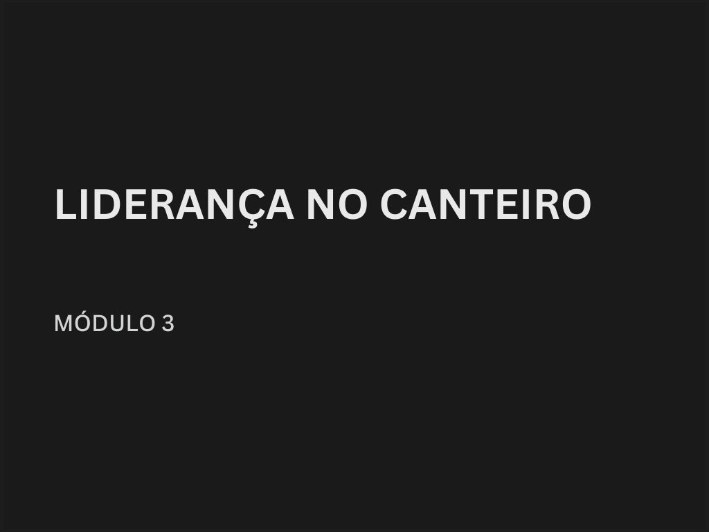 como se tornar mestre de obras