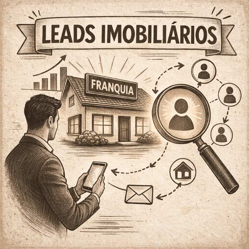 Chega de depender da sorte para gerar leads imobiliários.