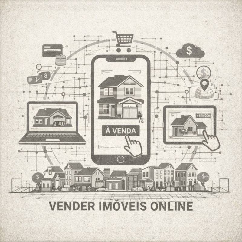 como vender imóveis online
