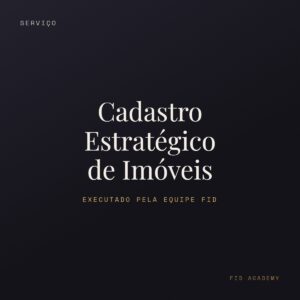 Capa: Cadastro Estratégico de Imóveis — FID Academy
